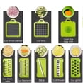 thumbnail image 5 of 16 in 1 Multifunctional Vegetable Chopper Manual Food Chopper Vegetable Slicer Dicer Mandoline Vegetable Cutter Kitchen Utensils, 5 of 7
