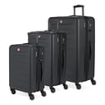 thumbnail image 2 of SWISSGEAR Stride Hardside 3-Piece Spinner Set, Black, 2 of 22