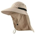 thumbnail image 1 of Chapeau de Pêche à Large Bord avec Rabat de Cou pour les Hommes avec Protection Haut de Gamme 50+, 1 of 10