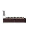 thumbnail image 3 of AFI Tahoe Lit Plateforme en Bois Simple TG avec 2 Tiroirs, Blanc, 3 of 11