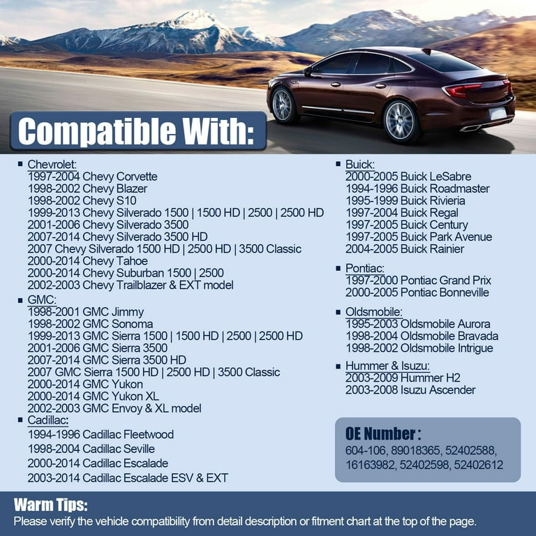 LCWRGS 604-106 HVAC Blend Door Actuator Replacement, Automotive