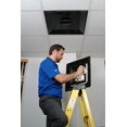 thumbnail image 3 of QUICK CONNECT HT-2X2-SPL-10-BK 2' x 2' Black Plastic 3 Cone Supply Lay-In with Pre-Molded 10" Boot Back, 3 of 4