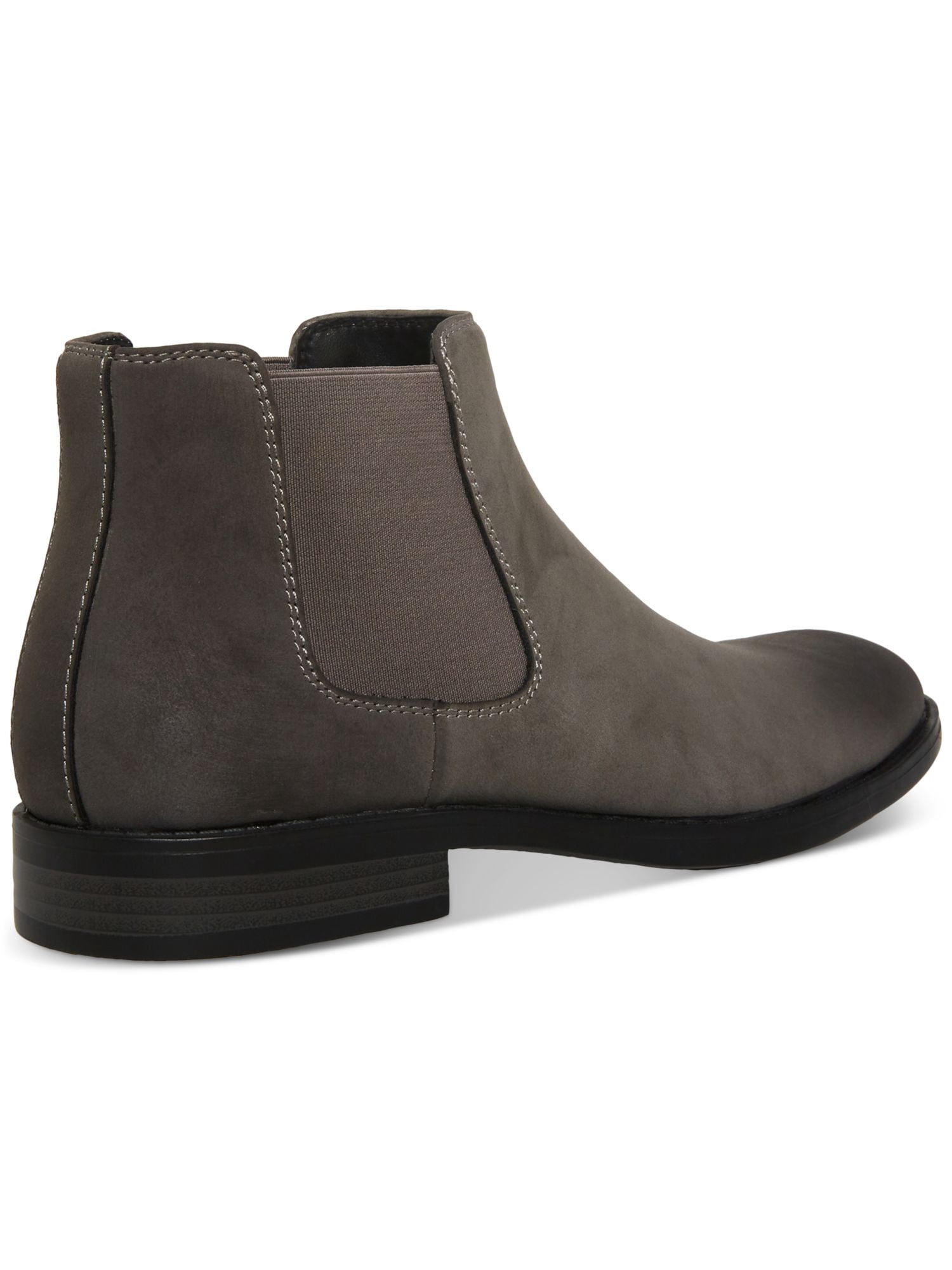 MADDEN Mens Navy Cushioned Goring Maxxin Round Toe Block Heel Chelsea 13 M Amazon.com | Madden Mens Gray Cushioned Goring Maxxin Round  main image 3