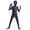 Navy, variant on Halloween Superhero Fancy Dress Costumes, Superhero Onesie Cosplay Outfits with Masks, One-Piece Superhero Jumpsuit, Halloween Party Dress up Performance Costume for Men, White/180