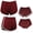 Red, variant on Tinglu Loose Workout Shorts for Women Fitness Shorts Woman Pants Plus Size 3XL