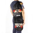 thumbnail image 2 of PUENTE - Funda de transporte para monopatín, bolso de hombro, mochila de almacenamiento impermeable para Longboard, 2 of 8