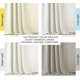 thumbnail image 2 of RYB HOME Faux Linen Room Darkening Curtains for Living Room Pinch Pleated Window Treatments for Bedroom/Kids Room, 2 of 5