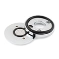 thumbnail image 5 of BFY Motorcycle Fork Lock Cover for Harley Road King 1994-up Aluminum Alloy Chrome, 5 of 7