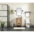 thumbnail image 6 of 24 inch single bathroom vanity in natural oak, 6 of 8
