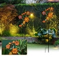 thumbnail image 5 of Fiudx Luces Solares para Jardín, Farolillos Decorativos de Hierro Forjado con Forma de Abeja, Insertos Solares Ecológicos para Suelo, Iluminación de 8 a 10 Horas, Decoración para Exteriores, Camino d, 5 of 5