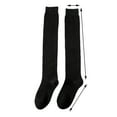 thumbnail image 3 of Bramtres Socks for Women,Knee High Stockings Women Winter Thickening Warm Medium Length Over Knee Socks Keep Warm Sock High The Knee Lightweight Cotton Socks Cotton Socks,Boot Socks Black, 3 of 5