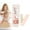 Pink, variant on Feng Shui Import Folding Comb and Mirror Set for Students,Portable Two in One Hair Brush with Tooth Comb,Cute Travel Compact with Wide and Fine Teeth