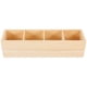thumbnail image 2 of Wood Pen Organizer Pen Holder Desktop Pen Organizer Wood Makeup Brush Holder, 2 of 3