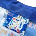 thumbnail image 3 of Wrapables Large & Small Allybag Foldable & Lightweight Reusable Grocery Bags (Set of 2), New York, 3 of 6