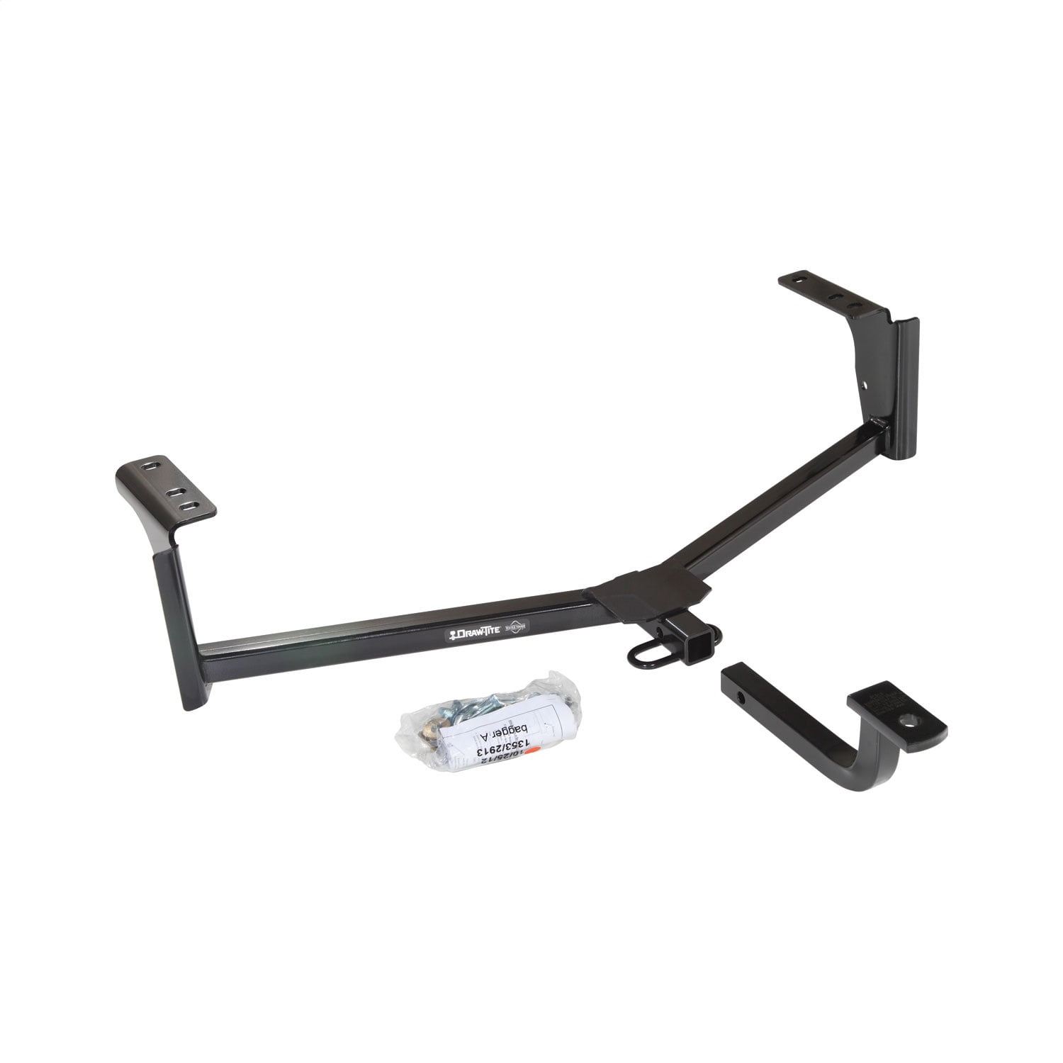 Draw Tite Trailer Hitch Rear 24897 Sportframe Class I Square Tube Welded 1 1 4 Inch Receiver 2000 Pound Weight Carrying Capacity 200 Pound Tongue Weight Walmart