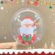 thumbnail image 1 of Christmas Party Inflatable Christmas Ball Ball Holiday Decoration Thickened Transparent Pvc Toy Ball, 1 of 6