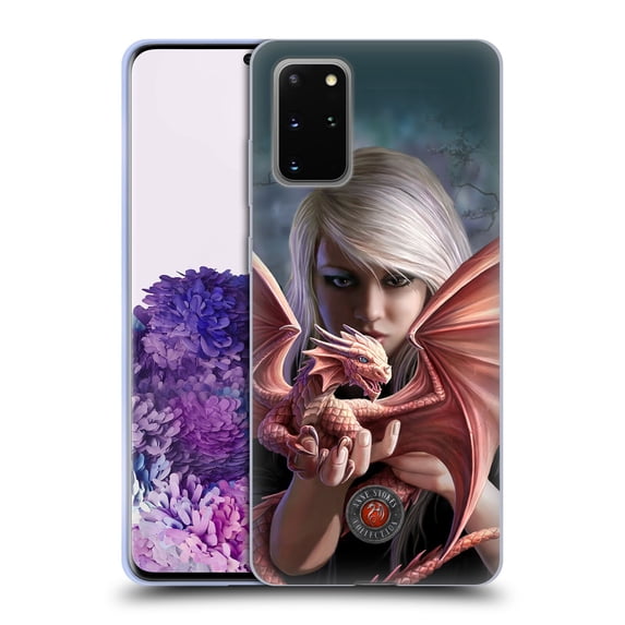Head Case Designs Officially Licensed Anne Stokes Dragon Friendship Dragonkin Soft Gel Case Compatible with Samsung Galaxy S20+ / S20+ 5G