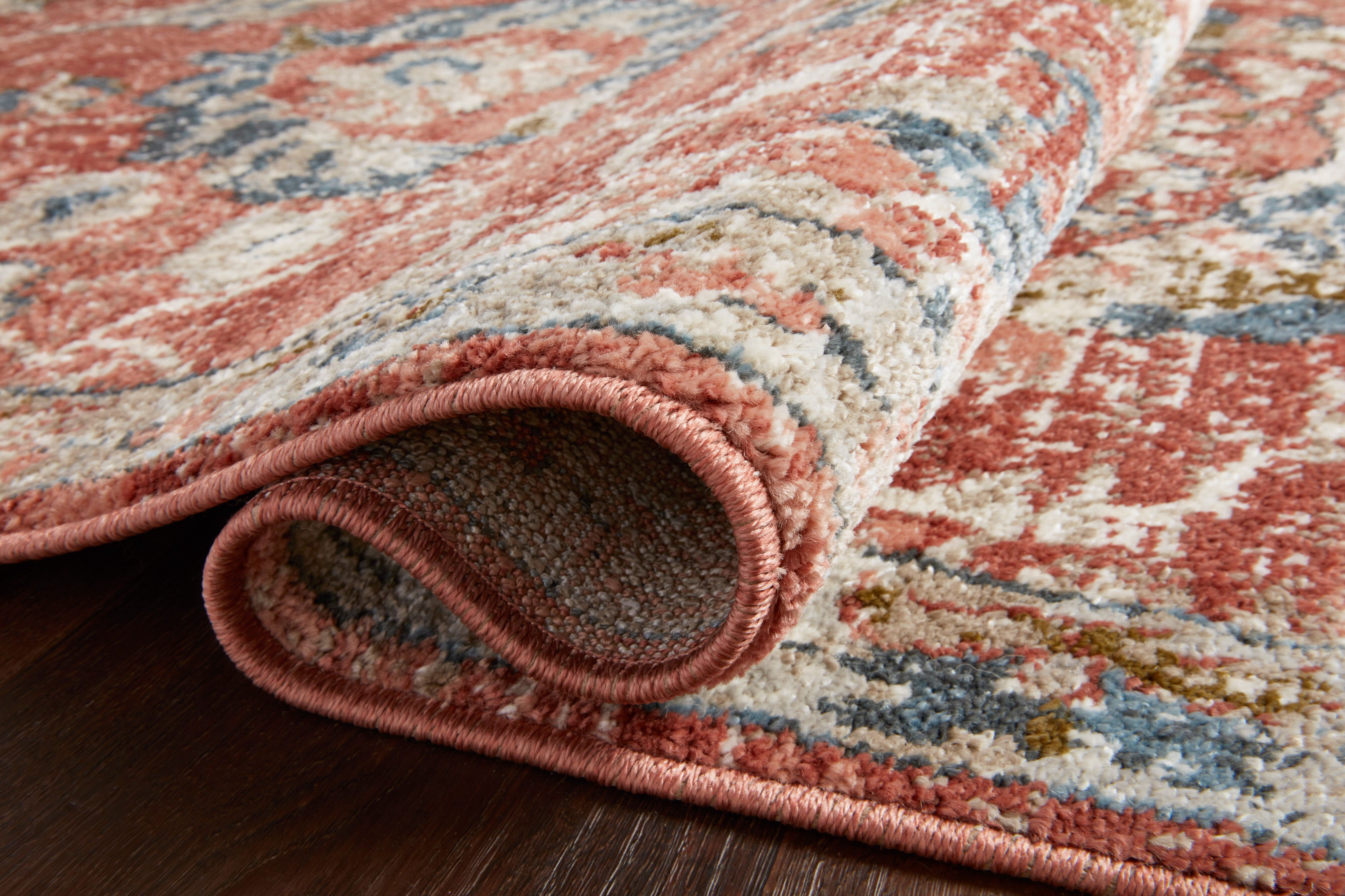 Loloi Saban Collection SAB-08 Rust / Multi, Oriental Area Rug 7'-10" x 10'