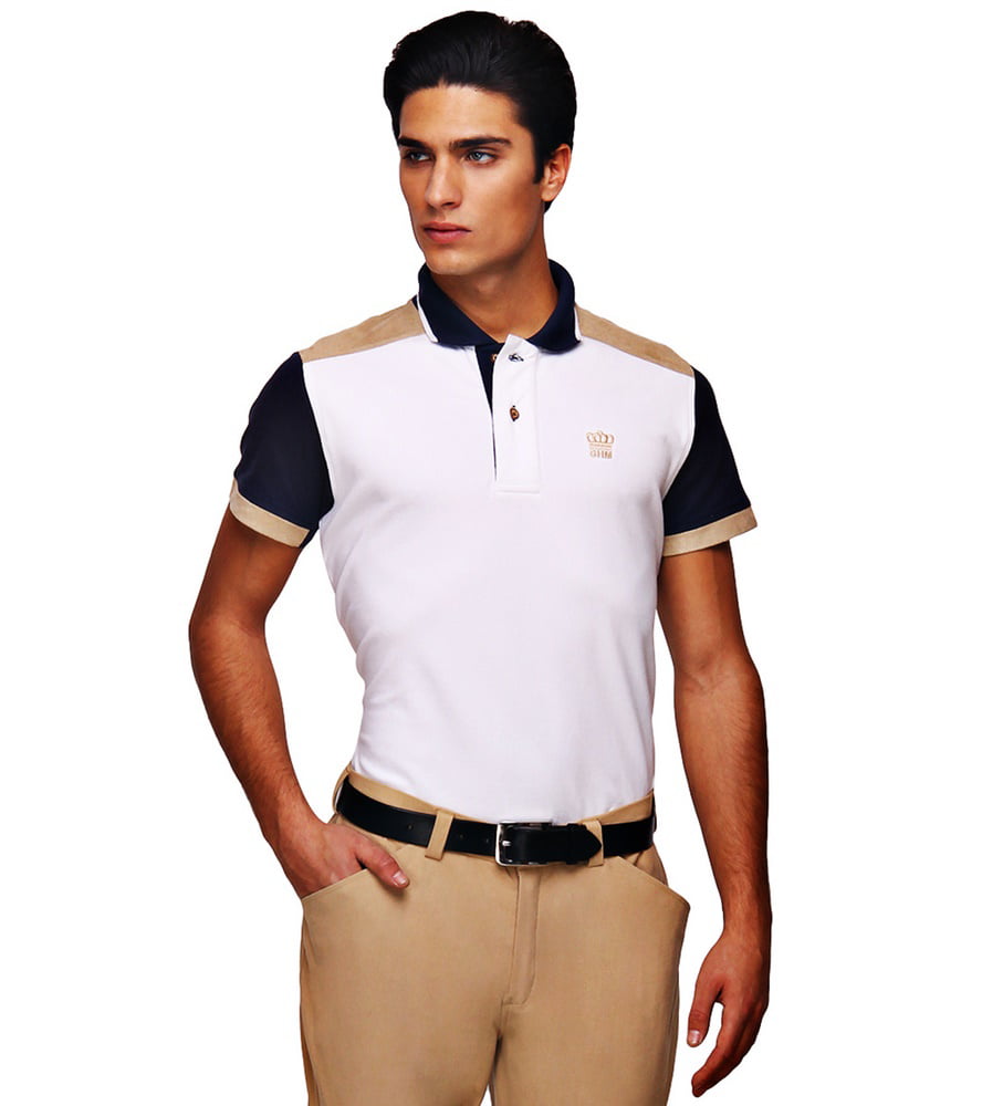 George Morris Mens Reserve Short Sleeve Polo Shirt - Walmart.com