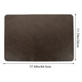 thumbnail image 6 of CIMAXIC Set of 2 PU Rectangular Placemats for Home Dining Table and Easy Cleaning, 6 of 6