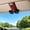 Red-Free Size/RD, variant on Cute Ear Shaped PU Leather Car Sun Visor Organizer Holder For Sunglasses Cards Pens