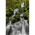 thumbnail image 3 of Mahan, Kathy 17x24 Black Modern Framed Museum Art Print Titled - Waterfall I, 3 of 5