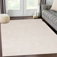 thumbnail image 1 of YUSAZENS 4 x 6 Modern Solid Area Rug Machine Washable, Non-Slip Low-Pile Door Mat for Entryway, Laundry, Soft Floor Mat for Home, Office, Living Room Beige, 1 of 5