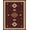 Red, Pattern 1, variant on ODIKA 8'x10' Washable Area Rug Non-Shedding, Easy Care, Cream Rich Burgundy Geometric Symmetry Design Elegant Traditional with Detailed Border for King Size Bedroom Under Bed, Master Suite
