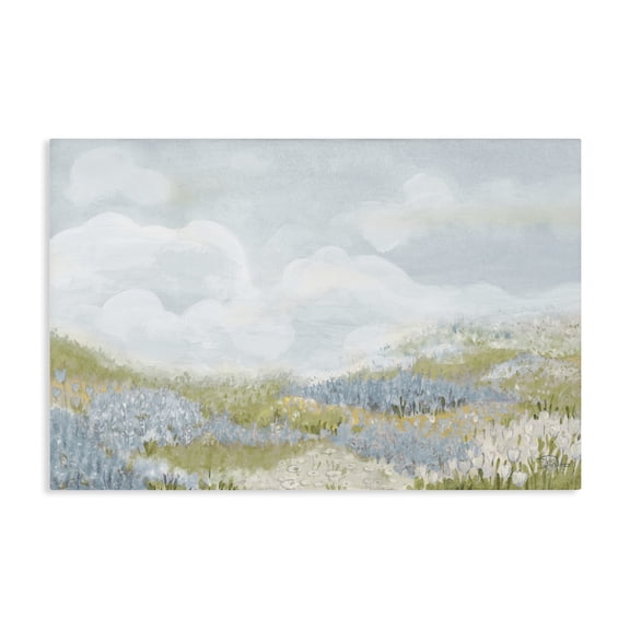 Stupell Industries Traditional Blue Floral Meadow Canvas Art, 24 x 16, by Patricia Pinto