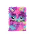 thumbnail image 1 of Winter Cute Rabbit Ear Girl Cartoon Plush Notebook (A, Style), 1 of 3