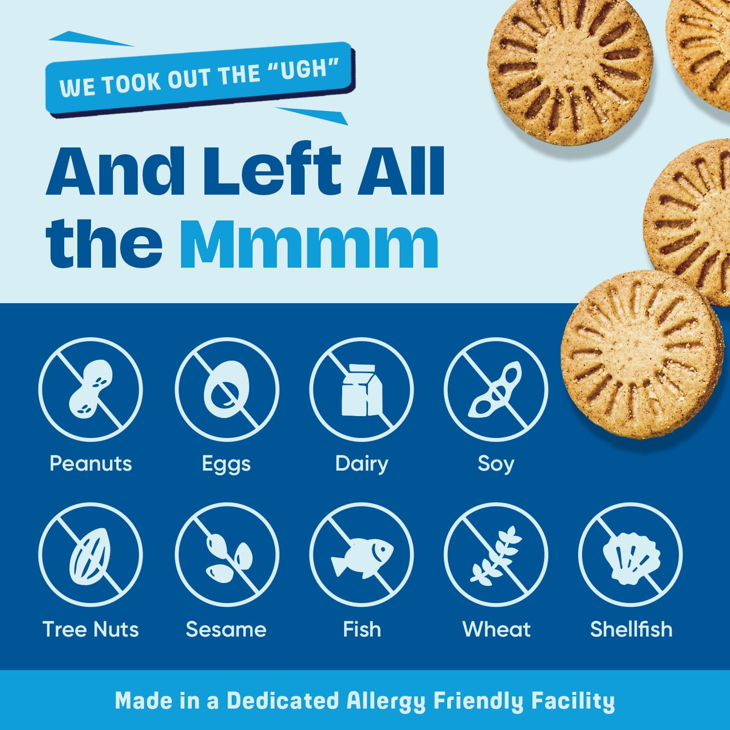 Partake Foods Gluten Free Classic Graham Cracker Minis - Vegan - Free From the Top 9 Allergens Including Dairy, Wheat, Soy, Eggs, & Peanuts - Non GMO - Safe School & Office Snack (20 Packs, 0.67 oz)
