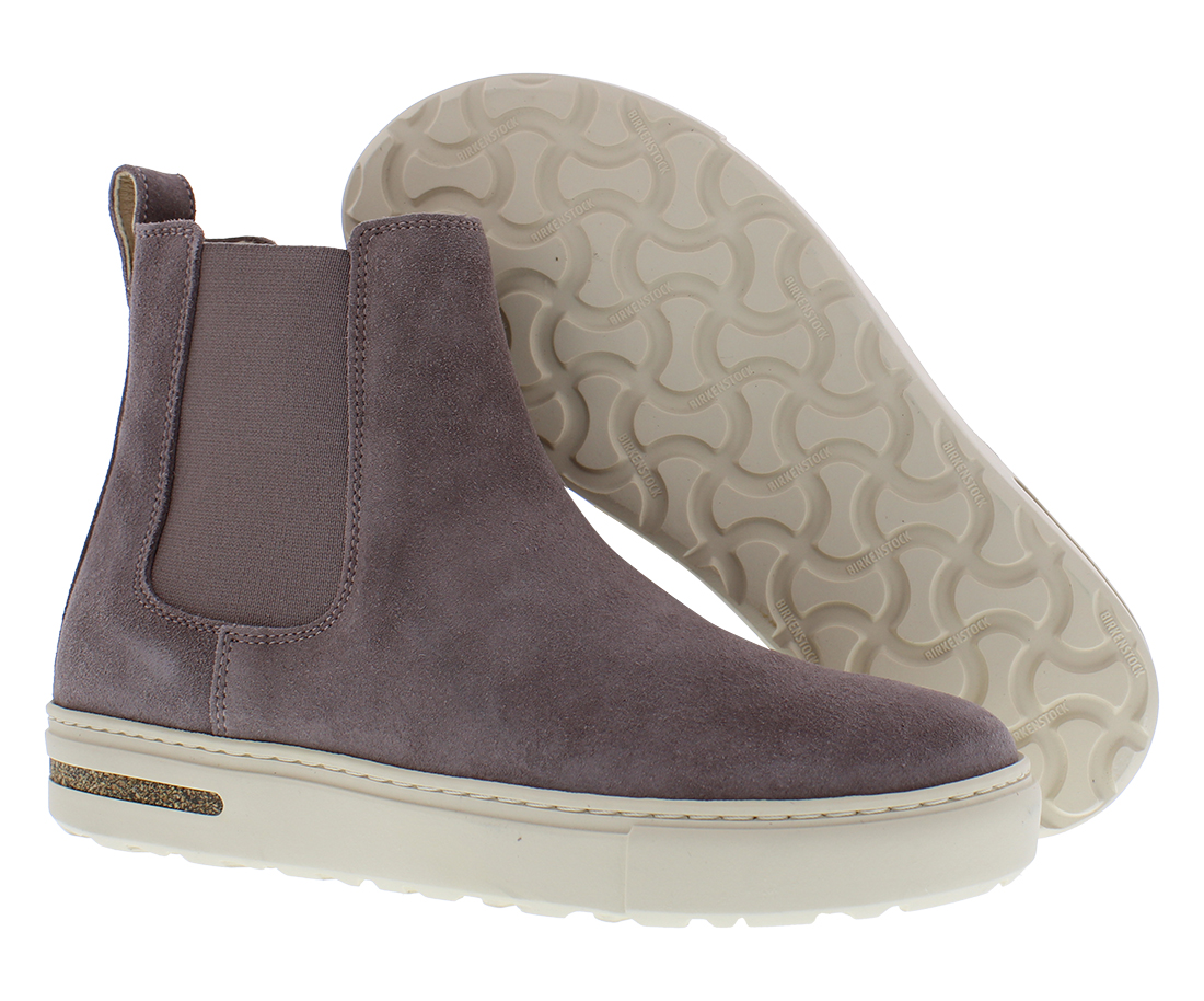Birkenstock Bend Chelsea Narrow Unisex Shoes Size 5, Color: Faded Purple