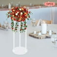 thumbnail image 3 of 10* 23.6in Tall Flower Stand Wedding Vases Centerpieces Acrylic Flower Rack for Table Decor, 3 of 17