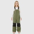 thumbnail image 2 of TBWNWG Girls Insulated Bib Overalls Warm Windproof Pants for Winter Skiing Snowboarding And Outdoor Adventures,Size 13-14 Years, 2 of 6