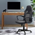 thumbnail image 2 of Homall Gaming Chair Leather Office Chair High Back Ergonomic Adjustable Swivel Executive Computer Chair Rolling Task,Gray, 2 of 7