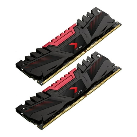 PNY - XLR8 Gaming 32GB (2x16GB) DDR4 DRAM 3200MHz (PC4-25600) CL16 1.35V Dual Channel Desktop (DIMM) Memory Kit - Red