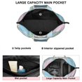 thumbnail image 3 of Pioneer Flower Floral Print Pattern Travel Tote Bags for Women Carry On,Large Weekender Bags for Women Travel,Multi Functional Duffle Bag for Work,Shopping,Sports, 3 of 5
