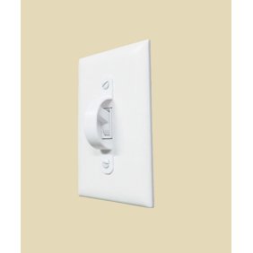 White Switch Plate Cover Guard Keeps Light Switch On Or Off Protects Your Lights Or Circuits From Accidentally Being Turned On Or Off