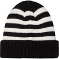 thumbnail image 2 of Men's Black Juventus Toner Cuffed Knit Hat - OSFA, 2 of 2