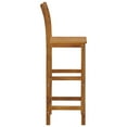 thumbnail image 3 of vidaXL Bar Stools 4 pcs Solid Acacia Wood, 3 of 5