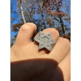 thumbnail image 3 of Star Of David 4.3ct D color Baguette Moissanite Iced Out Engagement Ring for Mens 14k Gold Plated Solid 925 Silver Ring By Classy jewels, 3 of 4