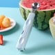 thumbnail image 4 of Monstrate Rebanadora de sandía de acero inoxidable, reemplazo plegable, portátil, para colgar, cuchara de fruta de Color sólido, accesorios Cocina y Comedor Azul, 4 of 6