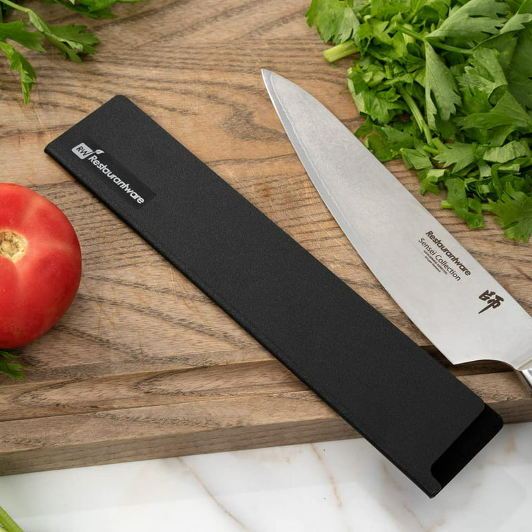  Noble Home & Chef 5-Piece Universal Knife Guards are Felt  Lined, Durable, No BPA, and Gentle on Blades, Knife Covers Are Non-Toxic  and Abrasion Resistant! (Knives Not Included): Home & Kitchen