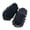 Black, variant on Microfiber Chenille Mop Slippers, Unisex Practical Household Comfortable Cleaning Shoes for Kitchen Bathroom Dusting Floor Polishing Moping ,