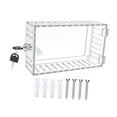 thumbnail image 1 of Caja de seguridad para termostato con llave, cubierta para panel de control de calefacción y aire acondicionado, universal, transparente, con cerradur, 1 of 9