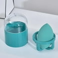 thumbnail image 3 of ORUYROP Makeup Sponge Holder, Sponge Makeup Egg Storage Box, Makeup Sponge Holder Box, Make Up Sponge Travel Case for Travel or Daily (Turquoise Green), 3 of 7