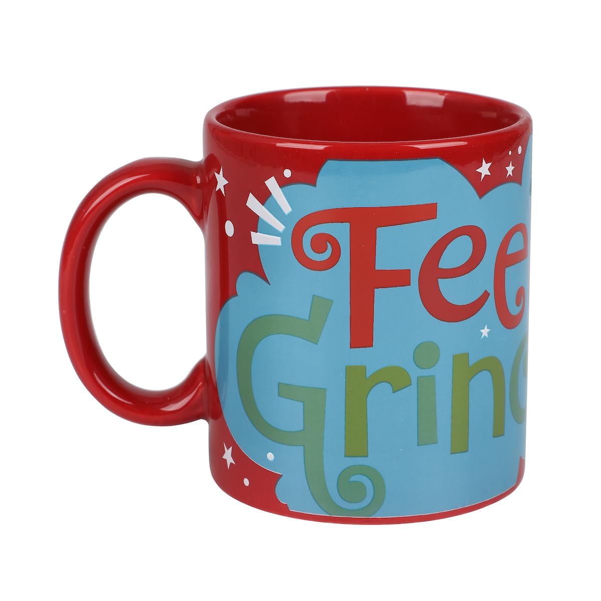 The Grinch Feelin' Grinchy 16 Oz Ceramic Mug Set