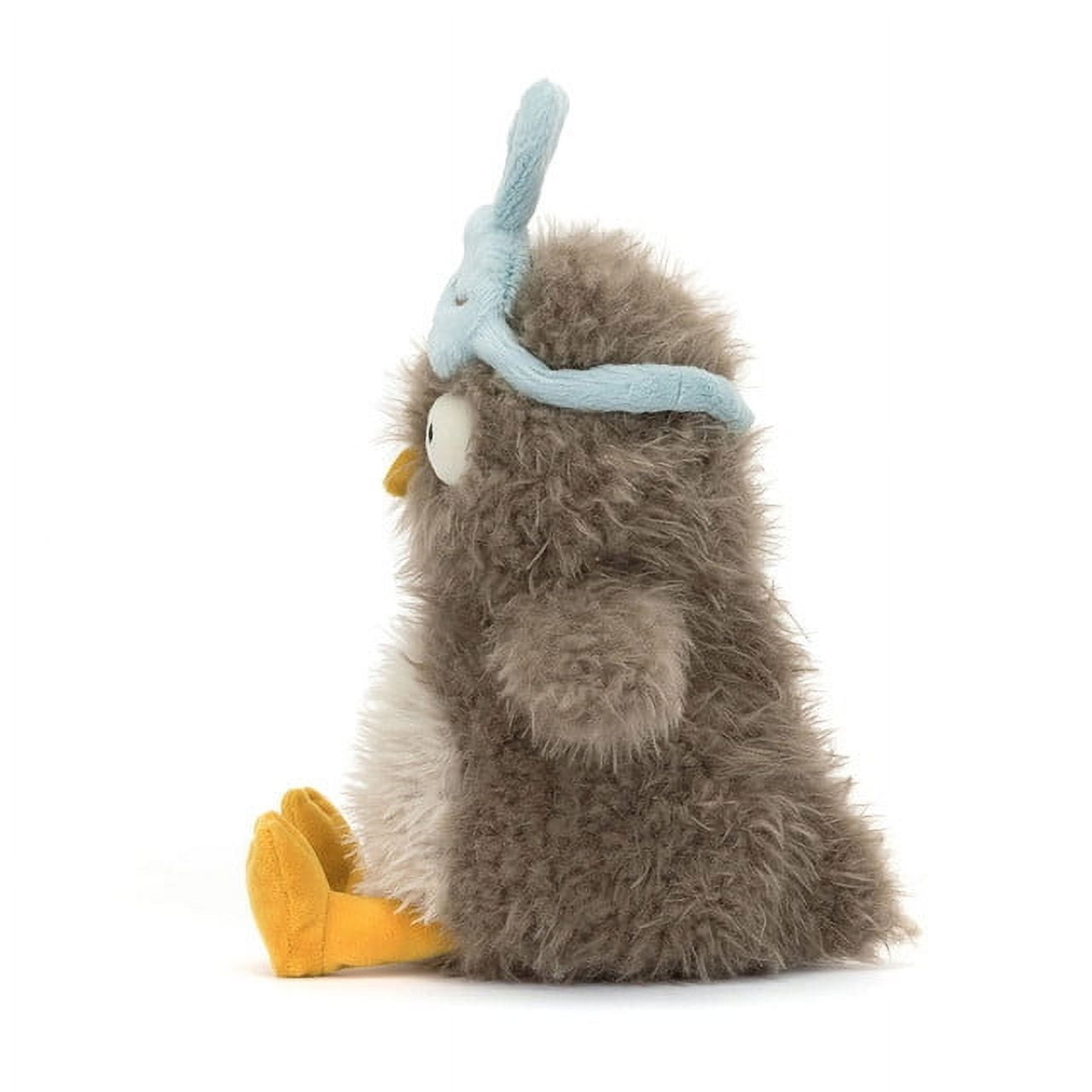 Jellycat Audrey Hootsoftly Plush Toys, Stuffed Animal Toys, 7.8 Inch Cute Christmas Owl, Soft and Huggable Bedtime Friends, Gifts for Girls Boys Kids Adults