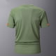 thumbnail image 4 of Camisas Elvqul para Hombre Verde del Ejército Economicas Manga Corta Deportivas sin Estampado Cuello Redondo, 4 of 4