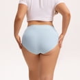 thumbnail image 3 of INNERSY Women's Plus Size XL-5XL Cotton Underwear High Waisted Lace Briefs 5 Pack(5XL,Light), 3 of 7